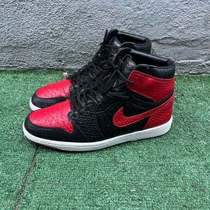 Air Jordan 1 “Bred Python” INXX THEREMADE Customs